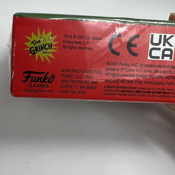 Dr Seuss Grinch Grow Your Heart Card Game Funko Games Christmas Holiday New - Picture 9 of 12